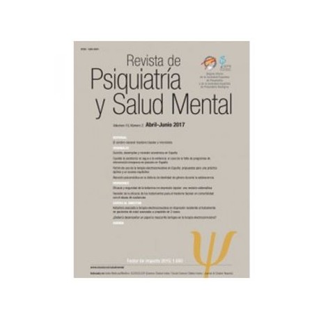 Revista de Psiquiatría y Salud Mental (Suscripción impresa + digital // Interior República Mexicana)