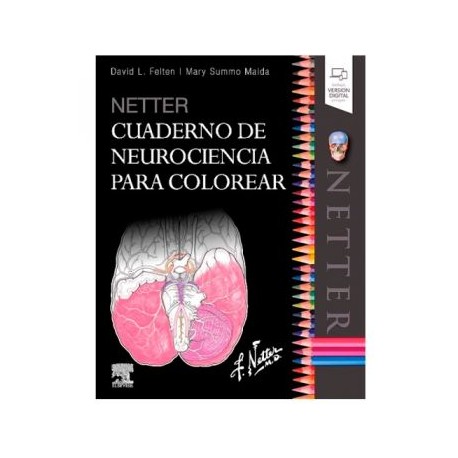 Netter Cuaderno de Neurociencia para Colorear (Elsevier)
