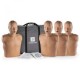 Maniquíes PRESTAN Adulto para RCP con monitor PAK100 (Paq. de 4 Piezas)