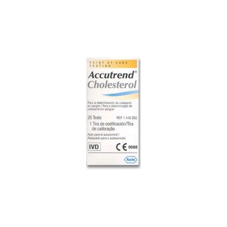 Accutrend® Colesterol- 25 tiras (ACCUCHEK)