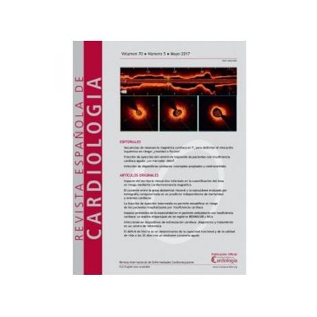 Revista española de Cardiología (Suscripción impresa + digital // CD.MX. y área metropolitana)